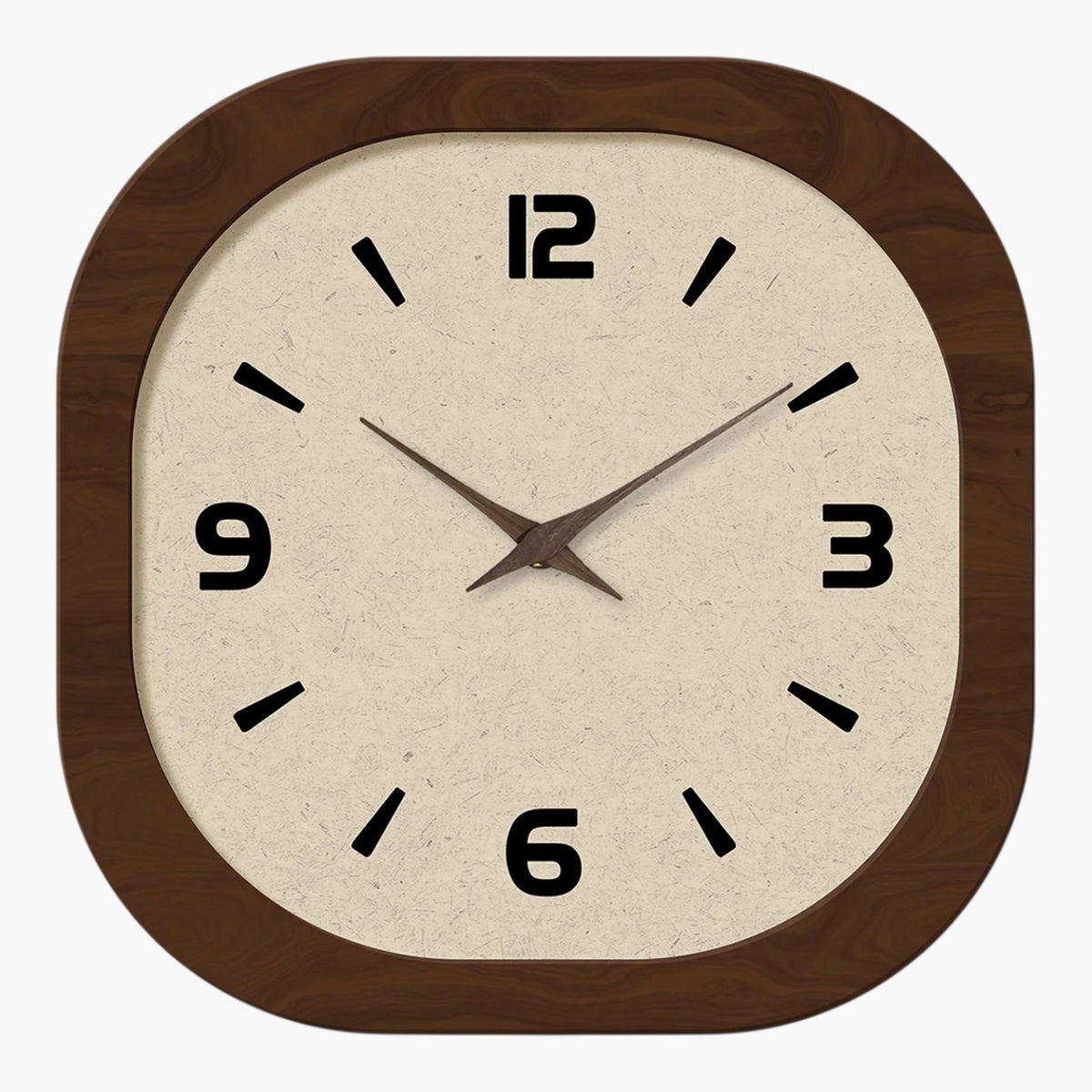 Horloge murale silencieuse bois 40 cm