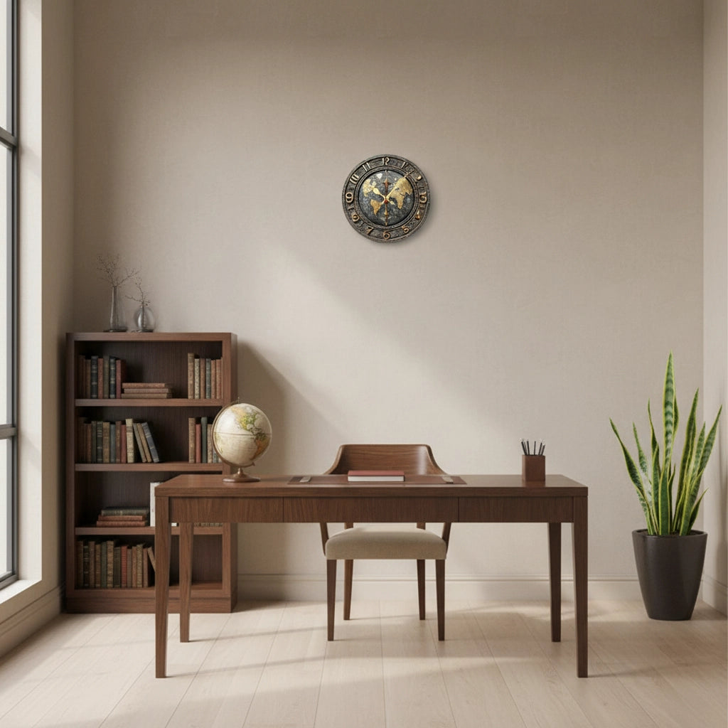 Horloge murale steampunk