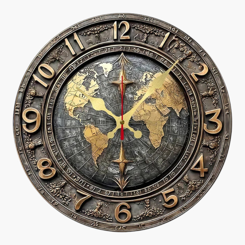 Horloge murale steampunk 25 cm