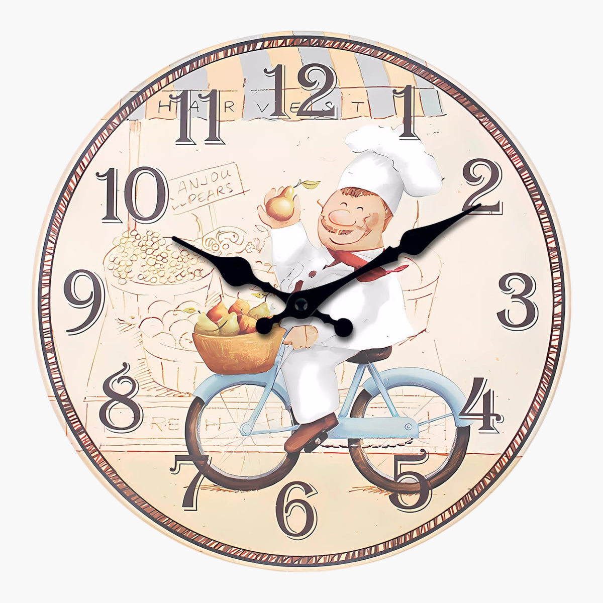 Horloge murale vélo