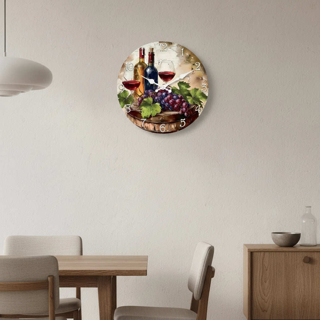 Horloge murale vin Image
