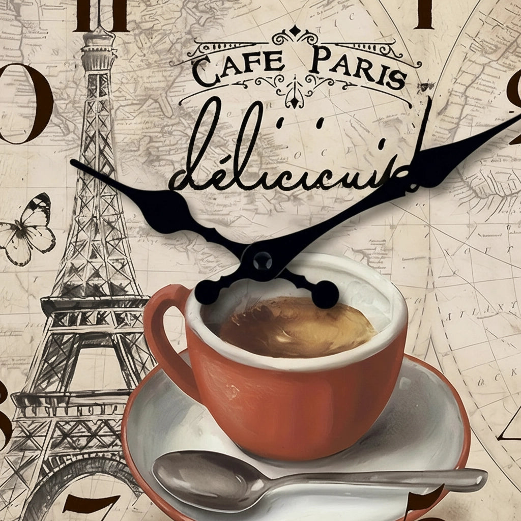 Horloge murale vintage 40 cm