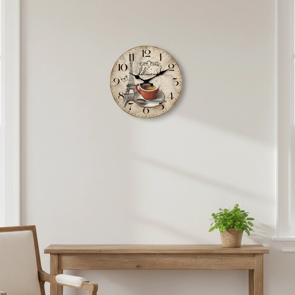 Horloge murale vintage 40 cm Image