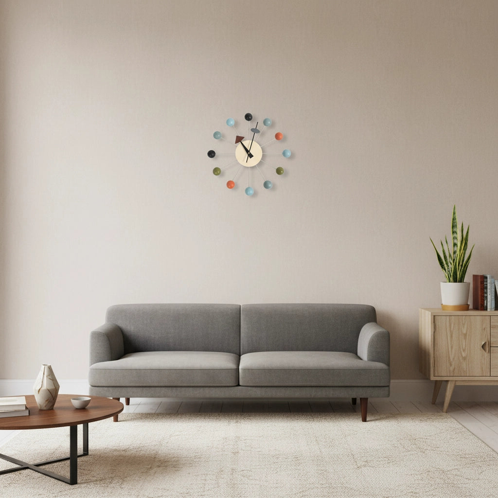 Horloge murale vintage année 50