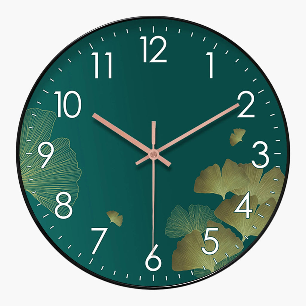 Petite horloge murale originale Vert Foncé 20 cm